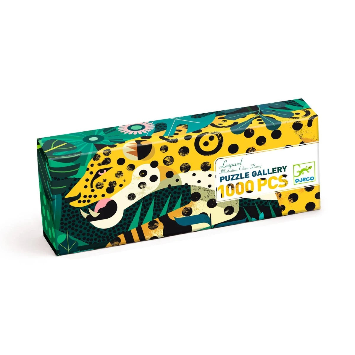 PUZZLES GALLERY - Leopard / 1000 stk - Djeco